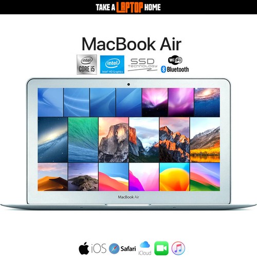 Apple macbook laptop - apple, 13.3"